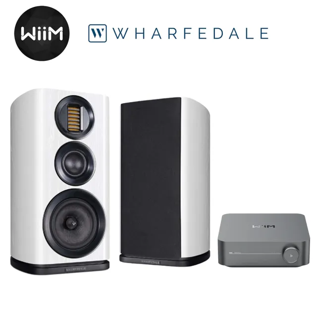 【Wharfedale】兩聲道音響組合(EVO 4.2+WiiM AMP)