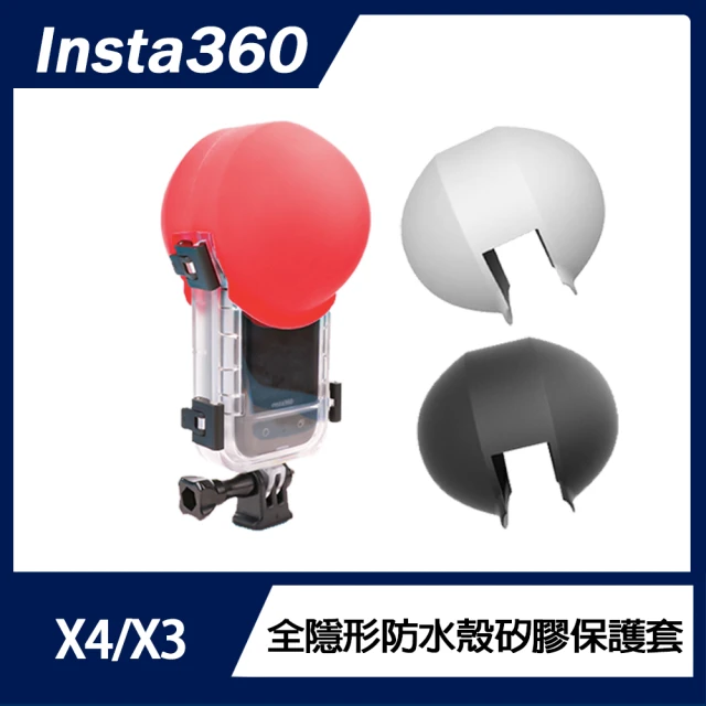 Insta360 X4 橫豎拍鋁合金邊框+鏡頭套(內附鏡頭蓋