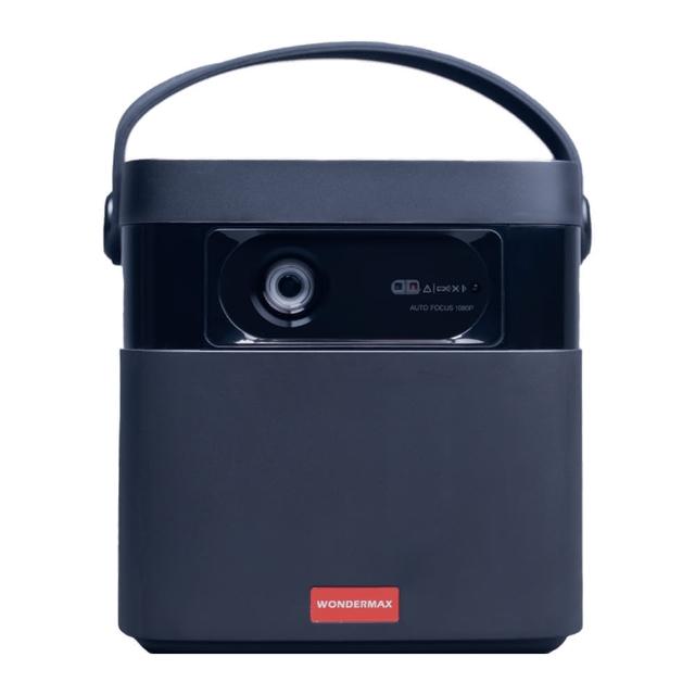 【WONDERMAX】WONDERMAX SS5-R FHD GTV認證 智慧型投影機(投影機、露營、辦公、PPT、報告、遊戲、投影)