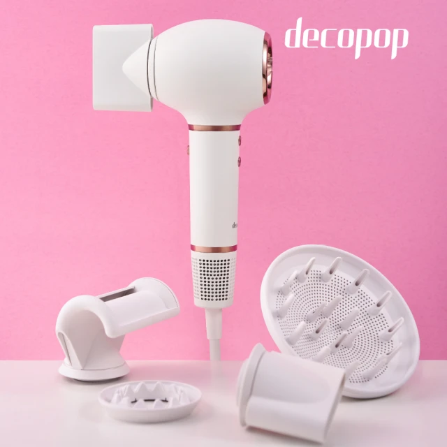 【decopop】美型負離子吹風機DP-801(小蘋機)