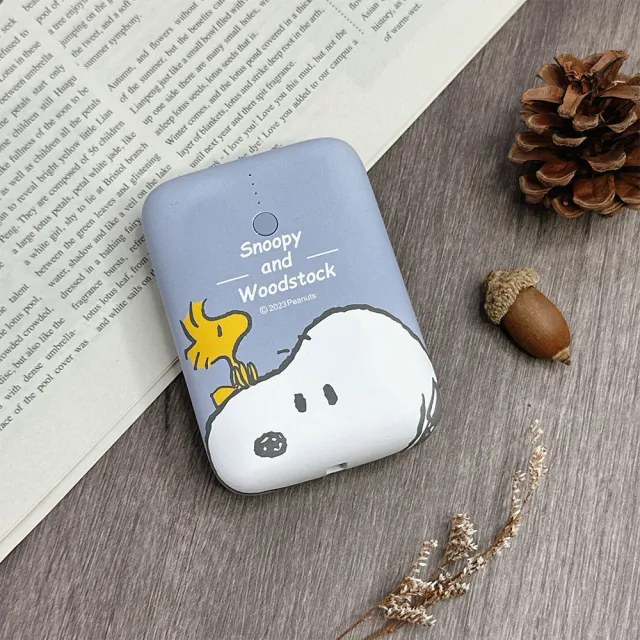 【SNOOPY 史努比】PSN-127 12000mAh 2孔輸出 雙向快充行動電源