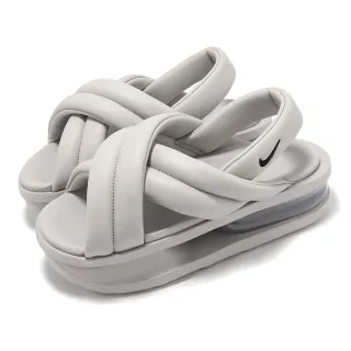 【NIKE 耐吉】涼鞋 Wmns Air Max ISLA Sandal 女鞋 灰 緩衝 支撐 厚底 涼拖鞋(HJ7191-014)