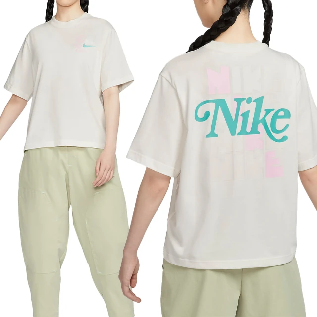 NIKE 耐吉 AS W NSW SS Tee Boxy GCEL 女款 米白色 運動 休閒 短袖 HM4581-133