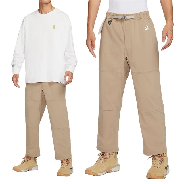 NIKE 耐吉 AS M ACG UV HIKE PANT 男款 卡其色 皮帶 運動 休閒 長褲 FN2451-247