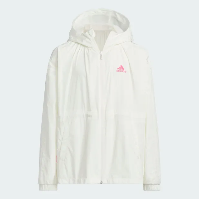 【adidas 愛迪達】SPORTSWEAR EXPRESS 連帽外套 童裝 IQ1296