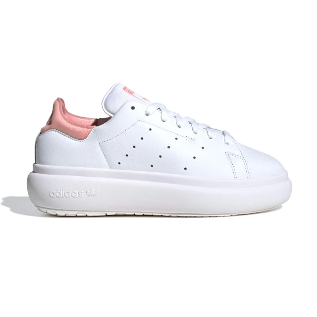 adidas 愛迪達 Stan Smith PF 女鞋 白粉色 增高 厚底 三葉草 愛迪達 休閒鞋 IF7013