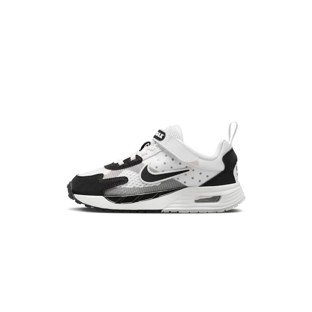 NIKE 耐吉 Air Max Solo 中童 黑灰銀色 魔鬼氈 皮革 緩衝 透氣 網布 運動 休閒鞋 FZ0944-101