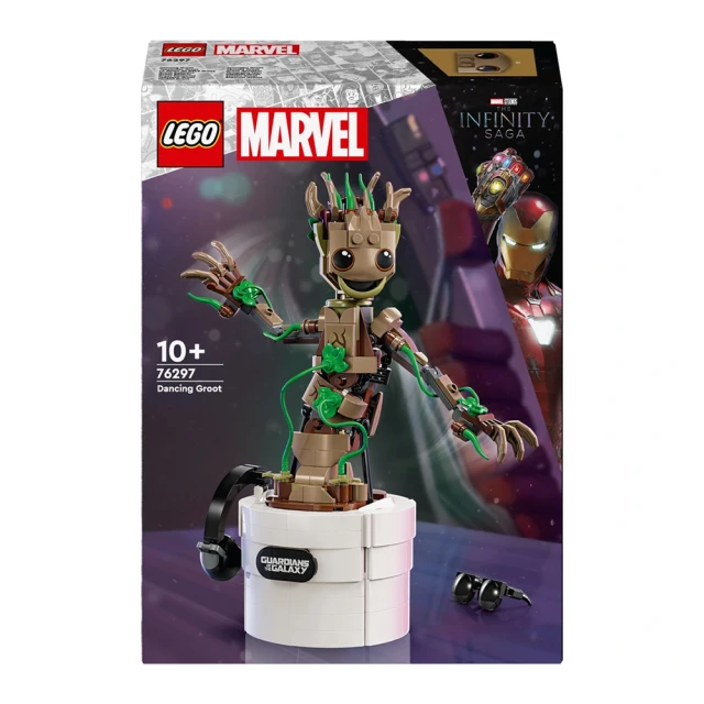 LEGO 樂高 76297 超級英雄系列 Dancing Groot(漫威 積木 模型)