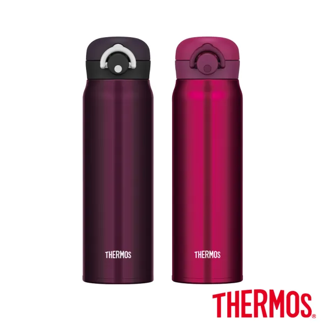 【THERMOS膳魔師】不鏽鋼真空輕巧變保溫杯600ml(JNR-600)