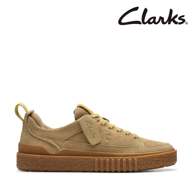 Clarks 男鞋 Courtlite Run 時尚綁帶充孔