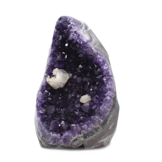 【鑫運來】◎共生紫晶鎮877g