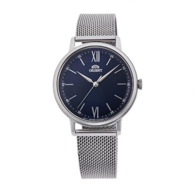 【ORIENT 東方錶】ORIENT 東方錶 CLASSIC 經典系列 米蘭鋼帶款 藍色-33.8 mm(RA-QC1701L)