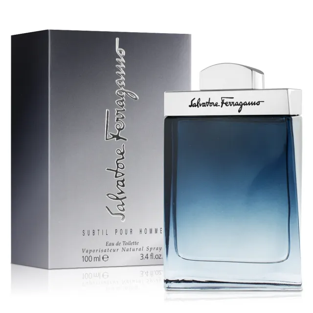 【Salvatore Ferragamo】藍色經典男性淡香水100ml(專櫃公司貨)