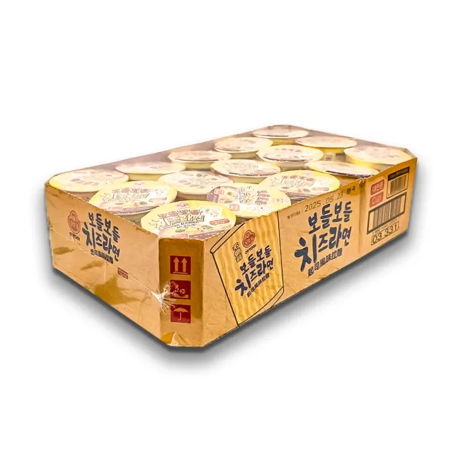 【不倒翁】湯起司杯麵 62gx15杯 箱購組