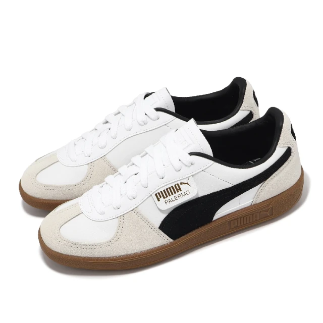 PUMA 德訓鞋 Palermo Lth 男鞋 女鞋 白 黑 麂皮 復古 休閒鞋 情侶鞋 ROSE同款(396464-01)