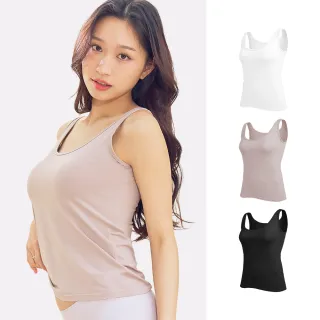 【MarCella 瑪榭】2件組-冰透涼感抗菌背心-寬肩/細肩(涼感/女背心/內搭/無附罩杯)