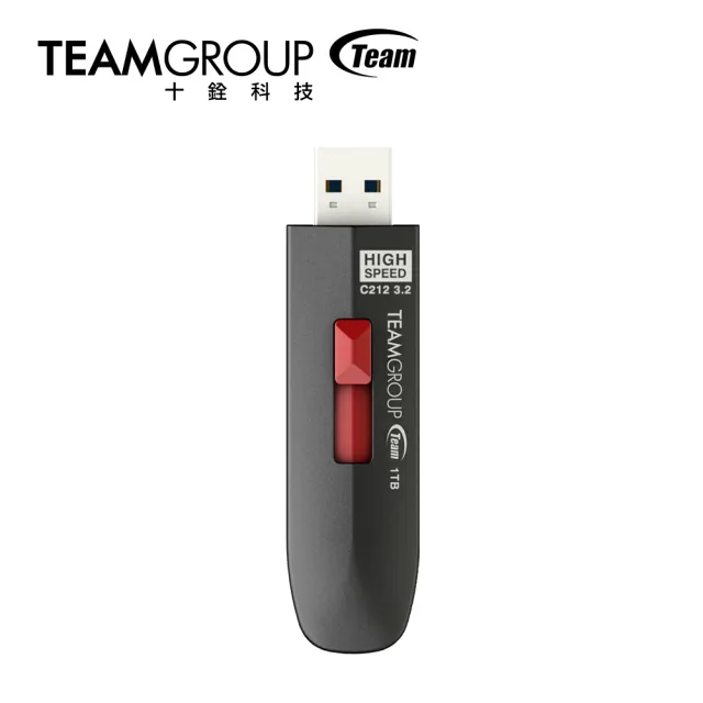 【Team 十銓】C212 1TB 極速隨身碟USB3.2 Gen2(讀取1000MB/s)