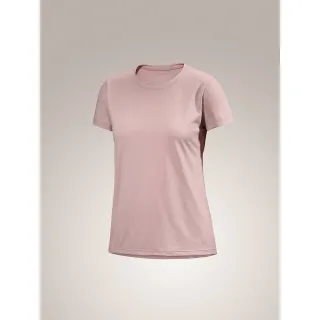 【Arcteryx 始祖鳥官方直營】女 Taema 快乾短袖圓領衫(野玫瑰雜粉)