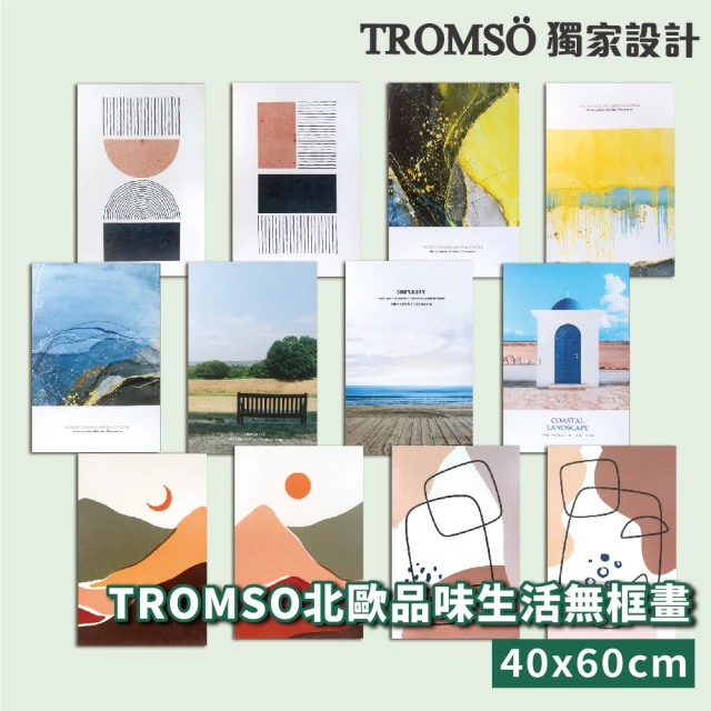 TROMSO 北歐品味生活無框畫40X60cm(多款任選)