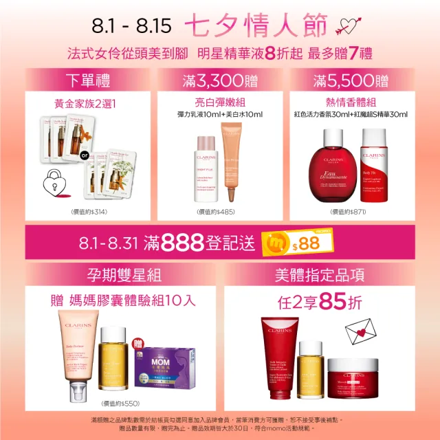 【CLARINS 克蘭詩】橙色幸福身體保濕乳200ml