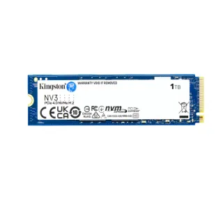 【Kingston 金士頓】Kingston 1000G NV3 M.2 2280 NVMe SSD Up to 6000 MB/s(SNV3S/1000G)