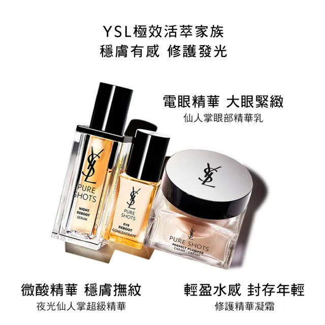 【YSL】官方直營 極效活萃仙人掌眼部精華乳 20ml