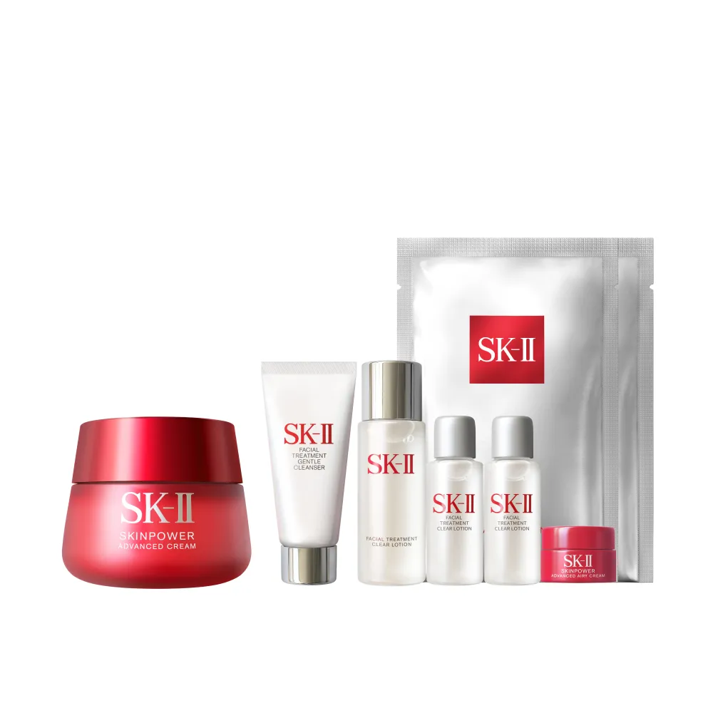 【SK-II】官方直營 致臻肌活活膚霜加大特惠組100g(全新升級/乳霜/禮盒)