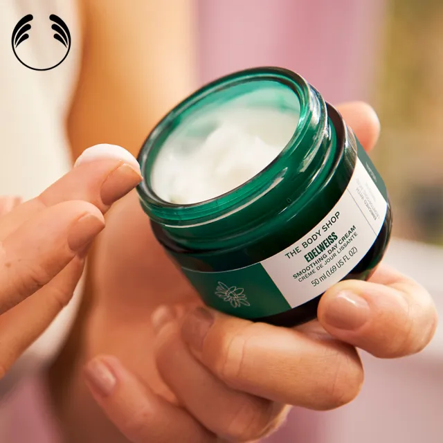 【THE BODY SHOP 美體小舖】雪絨花 漾顏奇肌抗老澎潤霜-50ML(乳霜)