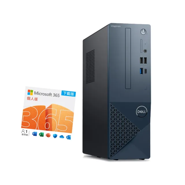 【DELL 戴爾】微軟M365組★i5十核桌上型電腦(Inspiron 3030S-P1508BTW/i5-14400/8G/512G SSD/W11P)