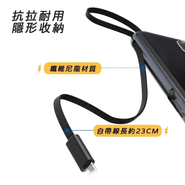 【B.L】TOPSKY-X輕薄時尚 遠行者X 行動電源(自帶線/10000mAh/全協議快充)