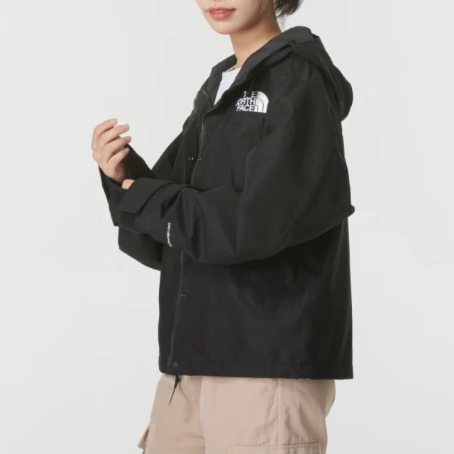 The North Face 北臉 外套 女款 運動連帽外套 W DRYVENT MONO MOUNTAIN SHORT 黑 88YXJK3