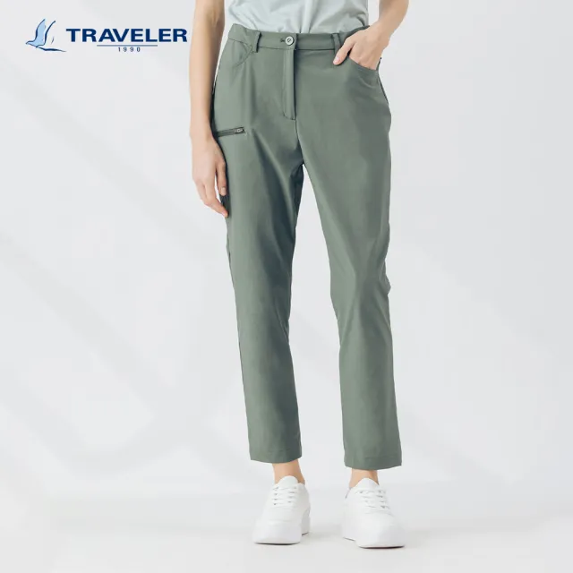 【TRAVELER 旅行者】24SS女款涼感彈性吸排抗UV褲｜241TR515.531.505.516-88(涼感/彈性褲/抗UV)