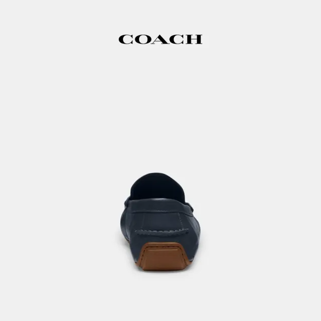 【COACH蔻馳官方直營】LIAM經典Logo平底鞋-午夜藍(CR886)