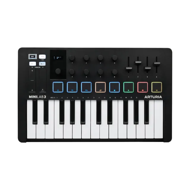 【Arturia】MiniLab MKIII MIDI 控制器(公司貨保證)