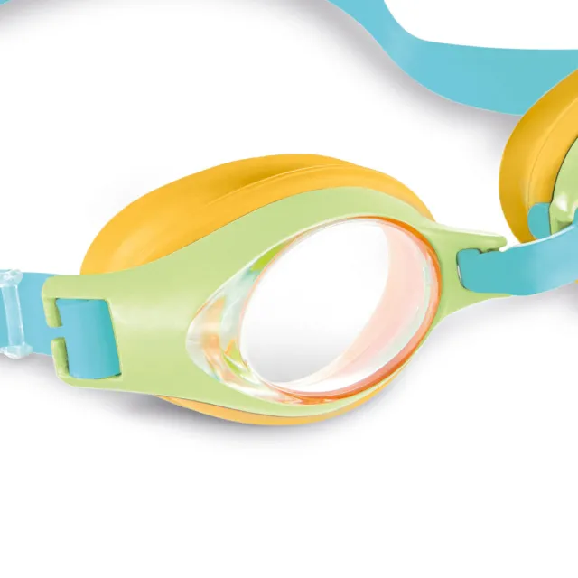 【寶盒百貨】INTEX 2入 兒童泳鏡 運動潛水鏡(游泳眼鏡 防水泳鏡 護目鏡 適合 3-8 歲兒童)