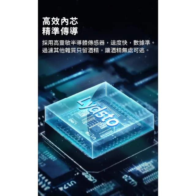 【小米】小米有品 Lydsto 酒精測試儀(酒精測試儀 警用酒測器 吹氣式酒測機 酒測器 酒測儀)