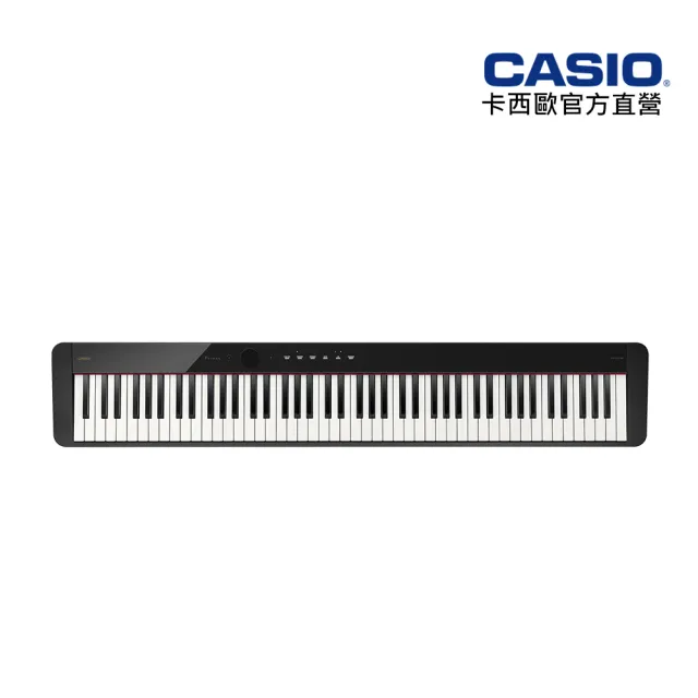 【CASIO 卡西歐】原廠直營數位鋼琴PX-S1100BK-S100(含三踏板+耳機)