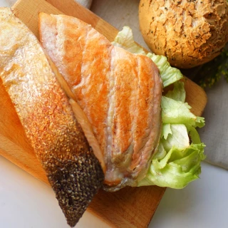 【海之醇】去骨去刺鮭魚清肉-18片組(180g/包/2片)