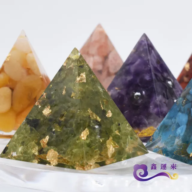 【鑫運來】◎奧剛能量七脈輪金字塔七星盤
