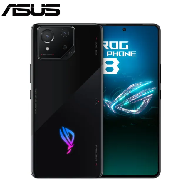 【ASUS 華碩】標準版惡魔殼組ROG Phone 8 5G 6.78吋(16G/512G/高通驍龍8 Gen3/5000萬鏡頭畫素/AI手機)