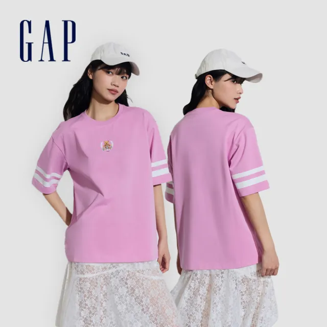 【GAP】男女裝 Logo/小熊印花圓領短袖T恤-多款任選(496354&873958&466766&465581)