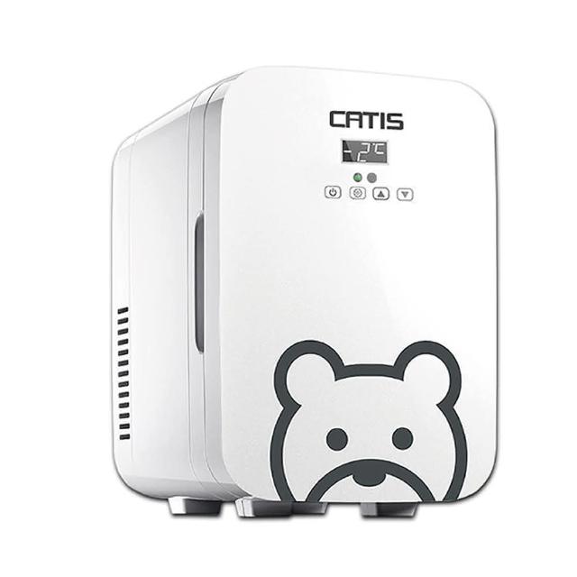 【CATIS】10L車用兩用智能小冰箱 110V行動冰箱 露營小冰箱(可調溫 外宿小資族必備)