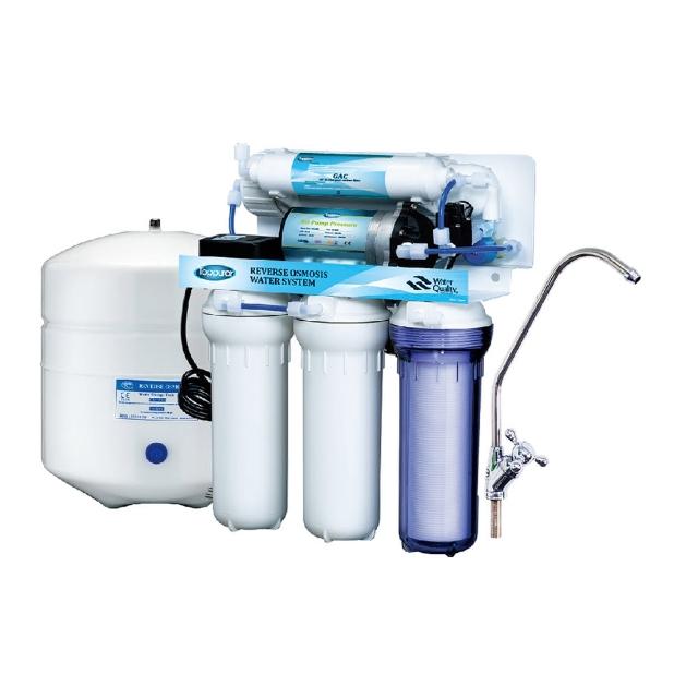 Toppuror泰浦樂 TPR-RO004A 櫥下型RO逆滲透淨水器，採用高效RO逆滲透技術，提供3~4公升純淨水。機身尺寸為33.6*28.4*51.7公分，適閤家庭使用。臺灣製造，提供1年保固，為公司貨，品質有保障。