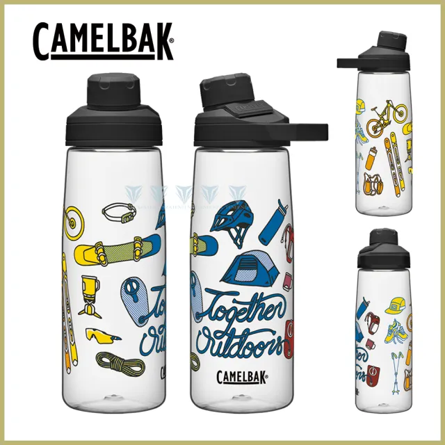 【CAMELBAK】750ml Chute Mag 戶外運動水瓶 - 限定款式(驕傲出走/磁吸蓋/全新改款)