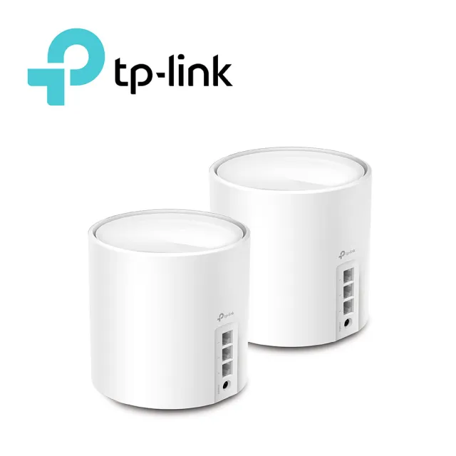 【TP-Link】攝影機組★TP-Link Deco X50 AX3000 WiFi 6 路由器/分享器(2入)+可旋轉攝影機/監視器