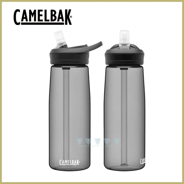 【CAMELBAK】750ml eddy+多水吸管水瓶(水壺/全新設計/多喝水)