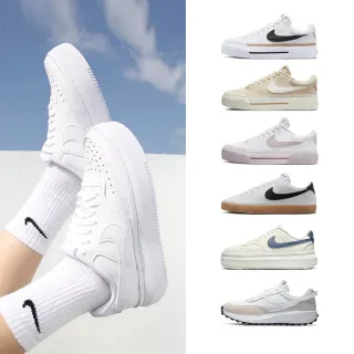 【NIKE 耐吉】運動鞋 休閒鞋 NIKE COURT LEGACY LIFT WAFFLE 女鞋 小白鞋 厚底 增高 多款(DM7590-200&)