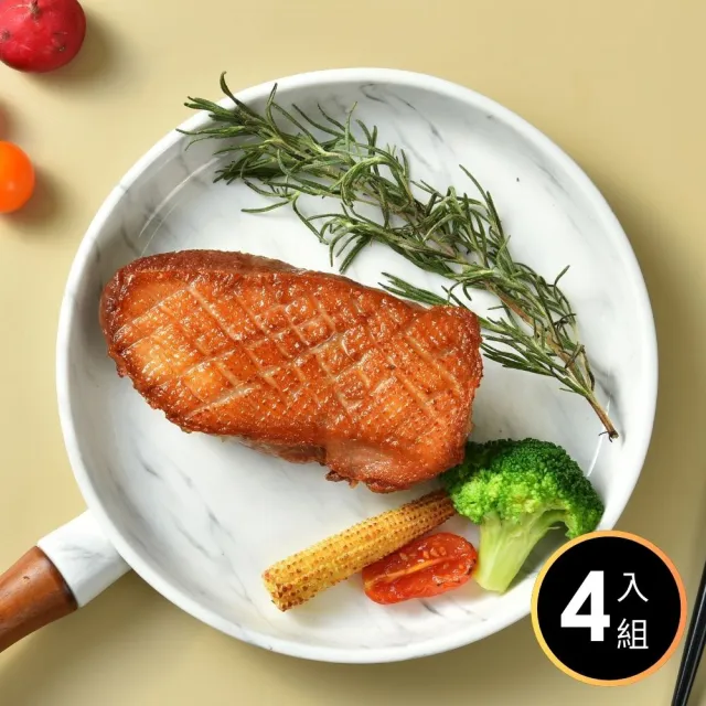 【王品集團】王品嚴選 法式香煎嫩鴨胸(230G/包 超值4入組)