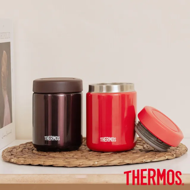 【THERMOS 膳魔師】不鏽鋼真空保溫燜燒罐500ml(JBR-500)