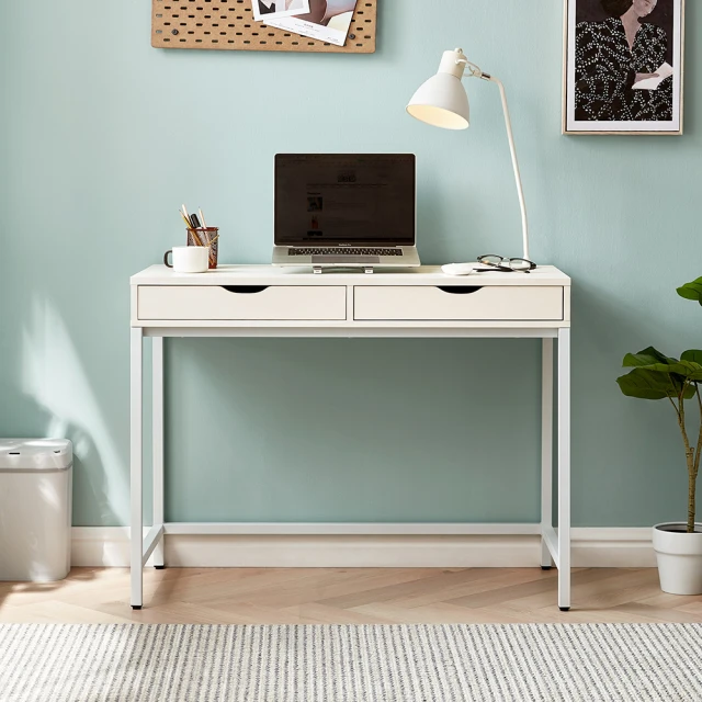 hoi! 好好生活 預購★源氏木語布拉格橡木胡桃色單抽書桌0